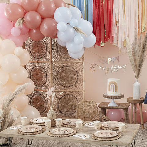 Happy Everything Natural Rainbow Party Range