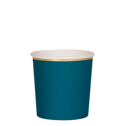 Teal Tumbler Cups