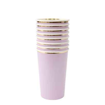 Lilac Highball Cups