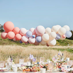 Boho Eco Bride Balloon Arch Kit