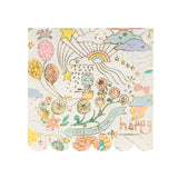 Happy Doodle Napkins (Large)