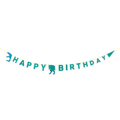 Happy Birthday Dinosaur Garland