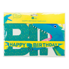 Happy Birthday Dinosaur Garland