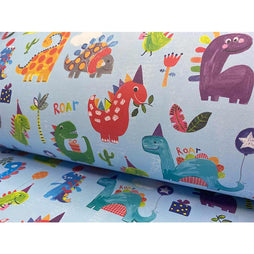 Dinosaurs Roar Sheet Wrap