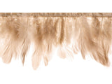 Dusky Beige Pink Feather Garland