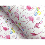 Fun Flamingo Sheet Wrap