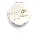 Happy 18th Birthday Cake Topper