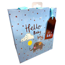 Hello Baby Boy Gift Bag