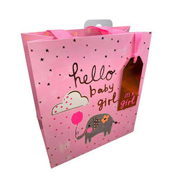 Hello Baby Girl Gift Bag