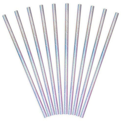 Iridescent Straws