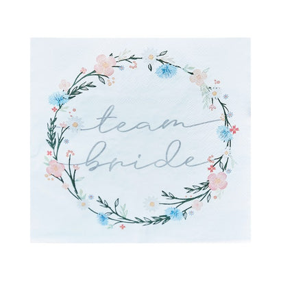 Boho Eco Bride Napkins