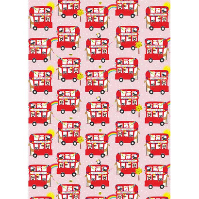 Pink Playbus Roll Wrap