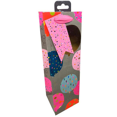 Pink Balloon Bottle Bag