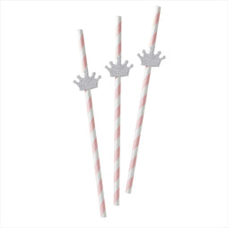 Princess Paper Straws