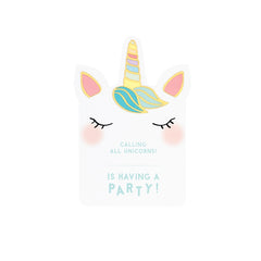 We Heart Unicorn Invitations