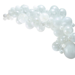White Balloon Arch Kit