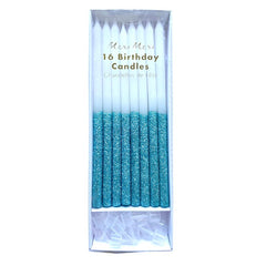 Glitter Dipped Candles