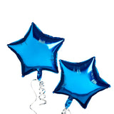 Blue Star Foil Balloons