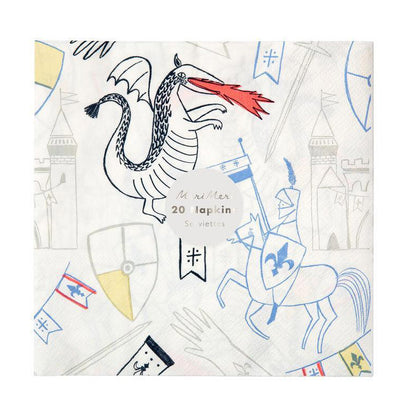 Dragon Knights Napkins