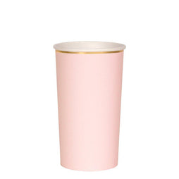 Dusky Pink Highball Cups