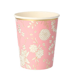 English Country Garden Cups