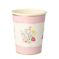 English Country Garden Cups