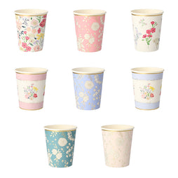 English Country Garden Cups
