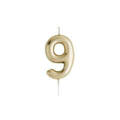 Number 9 Candle
