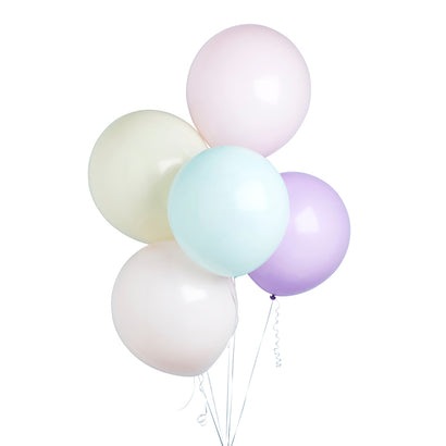 Giant Pastel Balloons
