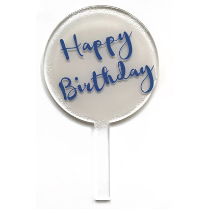 Happy Birthday Cake Topper