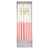 Glitter Dipped Candles