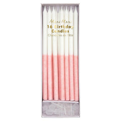 Glitter Dipped Candles