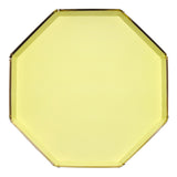 Pale Yellow Dinner Plates (Large)