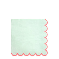 Pastel Neon Edge Napkins