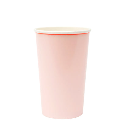 Pastel Neon Edge Highball Cups
