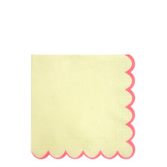 Pastel Neon Edge Napkins