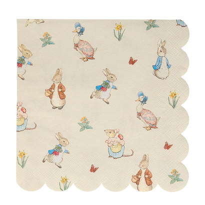 Peter Rabbit & Friends Napkins (Large)