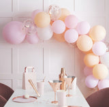 Matte Pink & Peach Balloon Arch Kit