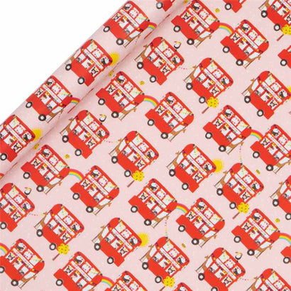 Pink Playbus Roll Wrap