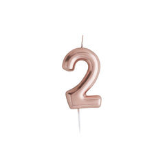 Number 2 Candle