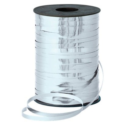 Silver Metallic Ribbon