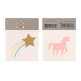 Star & Unicorn Small Tattoos