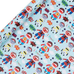 Superheroes Roll Wrap