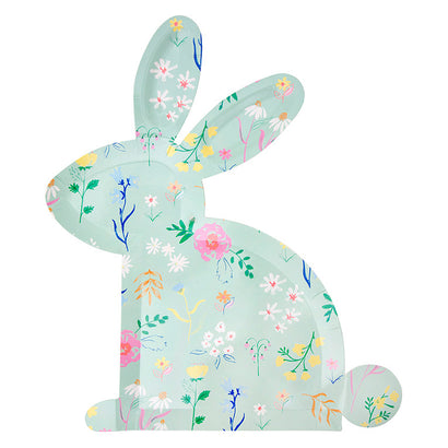 Wildflower Bunny Plates