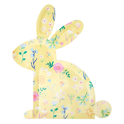Wildflower Bunny Plates
