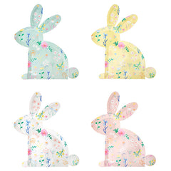 Wildflower Bunny Plates